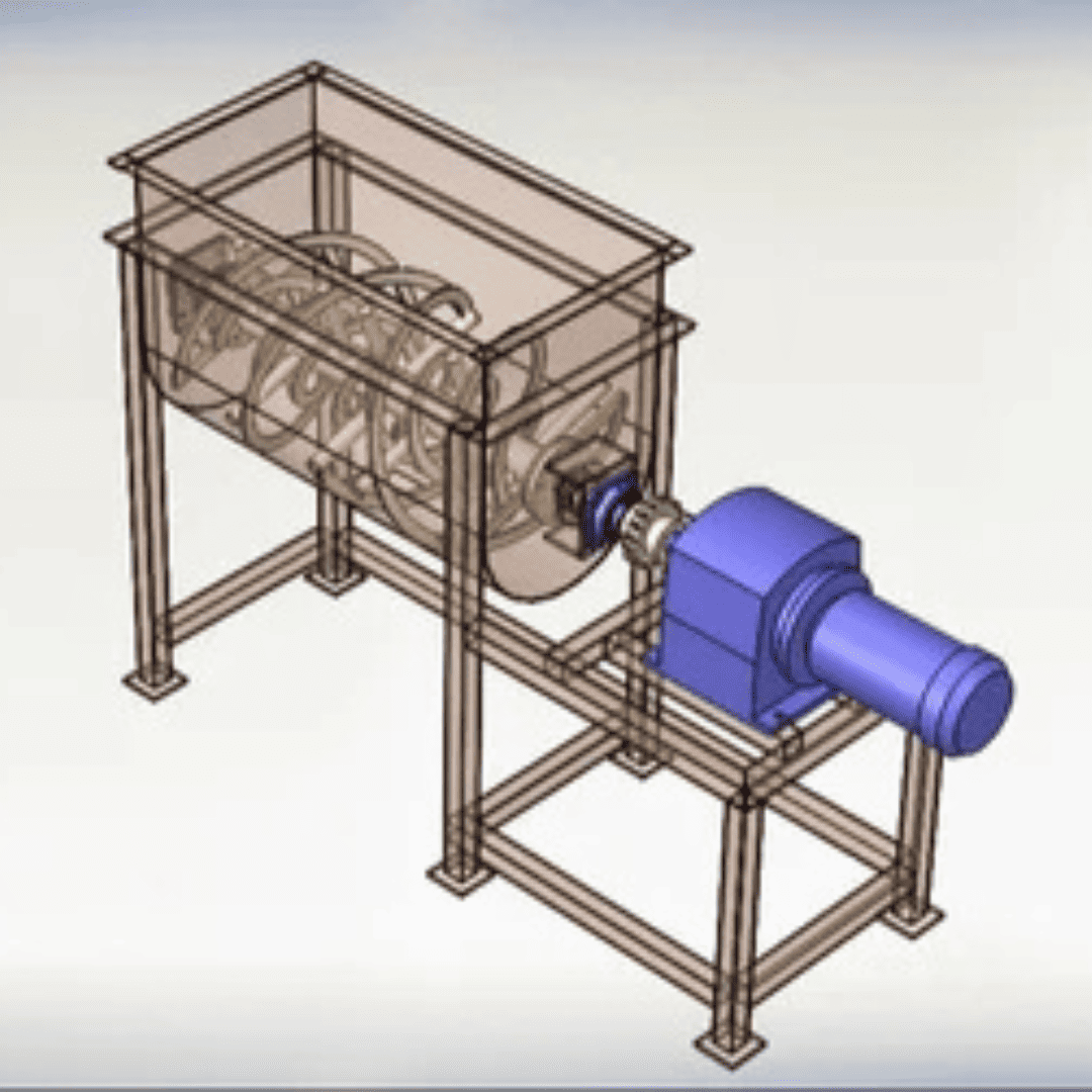 Ribbon Blender Mixer